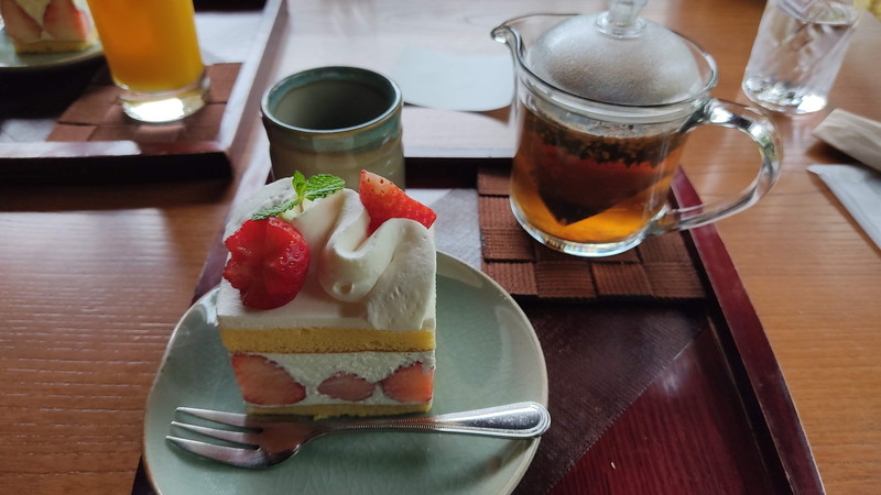蘇山荘で食べたケーキ