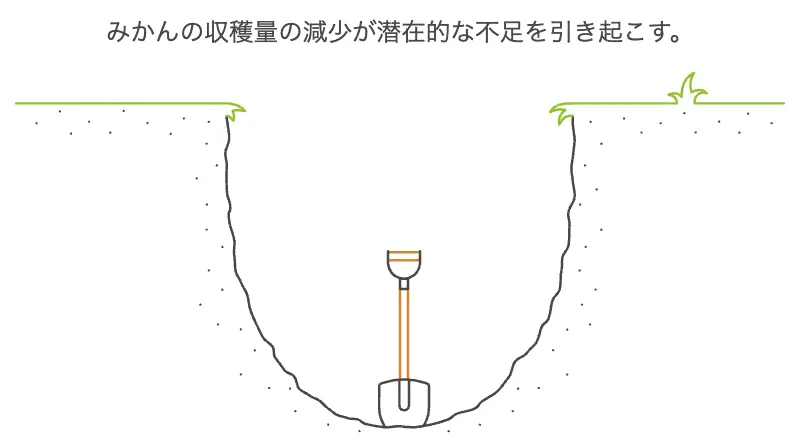 スーパーの棚からみかんが消える日も…？